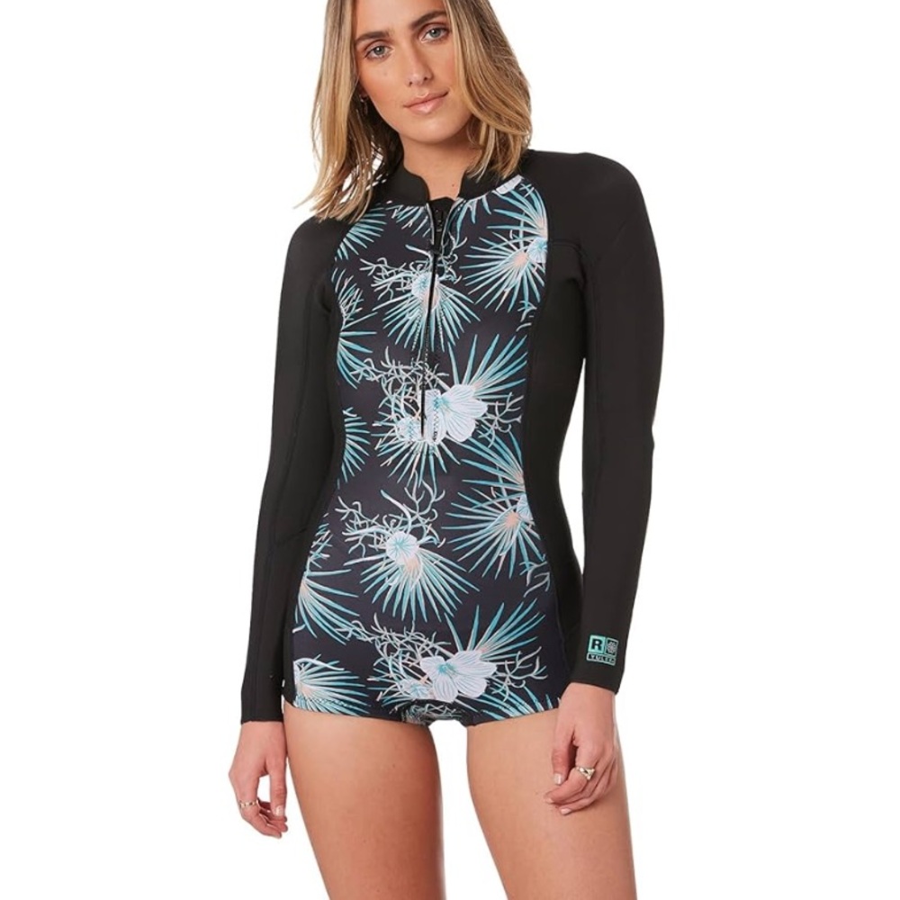Patagonia R1 Lite Yulex Long Sleeve Spring Jane Natural Rubber Wetsuit Sz 6 NWT